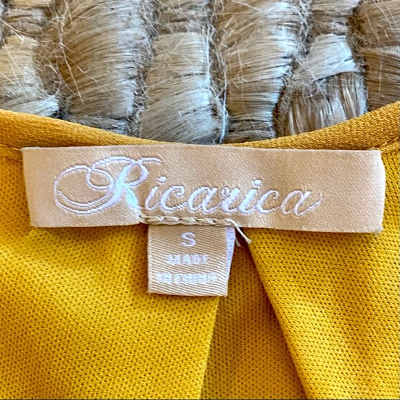 Pinkblush Yellow Tie Dress - Picture 15 of 16